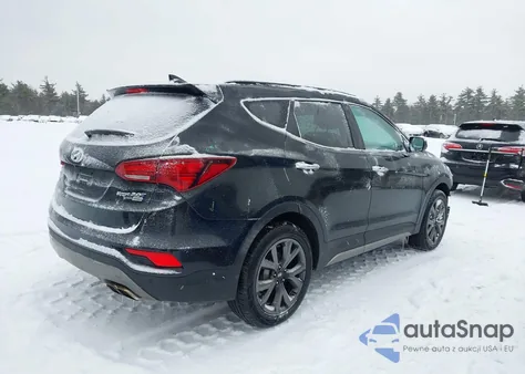 2017 Hyundai Santa Fe Sport 2.0T Ultimate из США, поврежденный, VIN 5XYZWDLA9HG388675